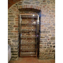 Cristall - Armadio100 calici in Plexiglass/Metallo