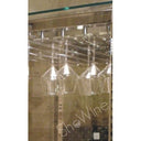 Cubo Glass Plexiglass/Metal Glass Holder Table