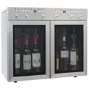 Air-conditioned dispenser 3 + 3 bottles