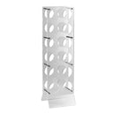 Vertical Exhibitor 12 Plexiglass Bottle Rack