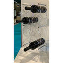 Vertical display 8 Plexiglass bottle racks