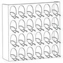 F24 B - Porte- Porte-bouteille en métal