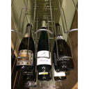 Front Wall 12x3 Bottle Rack in Steel