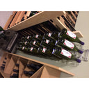 Front Wall 12x3 Bottle Rack in Steel