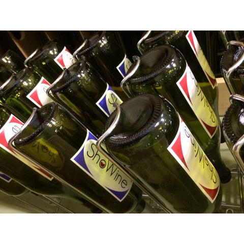 Portabotellas de Pared Frontal Sostenedor de botella en Acero