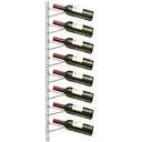 Front Wall 8x3 Bottle Rack in Steel