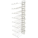 Front Wall 8x3 Bottle Rack in Steel