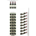 Front Wall 8x3 Bottle Rack in Steel