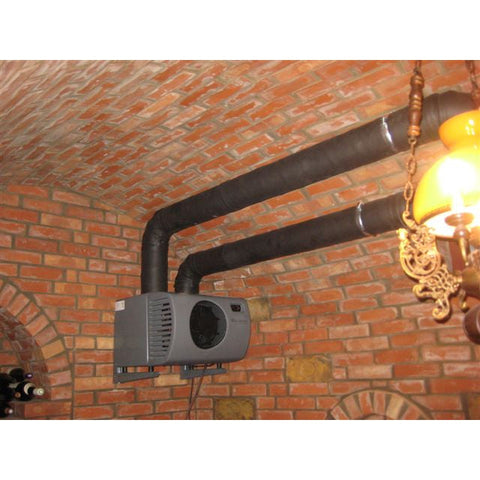 IN25 - Kanalisiertes Monobloc-Klimagerät mit integrierter Wand - Kühlung bis zu 25 m3