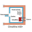 IN50 - Monobloc climate integrated with ducted floor - Cooling + Heating up to 50m3