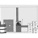 IN50 - Monobloc climate integrated with ducted floor - Cooling + Heating up to 50m3