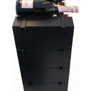 Inline 168 seats Metal bottle rack