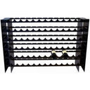 Inline 168 seats Metal bottle rack