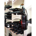 Lot de 10 porte- Portabottiglie en acier