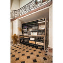 Mobile Cellar 5 Colonne Portabottiglie in Acciaio / Legno - 1080 bottiglie