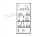 Mobile Portabottiglie SWK 101