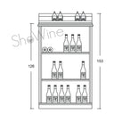 Mobile Portabottiglie SWK 107