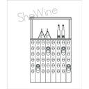 Mobile Portabottiglie SWK 131