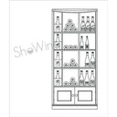 Mobile Portabottiglie SWK 135