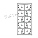 Mobile Portabottiglie SWK 97