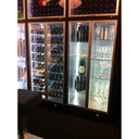 Modern Isola P - Wine Fridge 224 bottles - Double Temperature