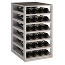 Modulo Legno 6 Ripiani Scorrevoli K565 - 42 bottiglie