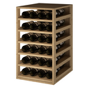 Holzmodul 6 Schieberegale K565 - 42 Flaschen