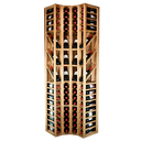 Wood Corner Display Module K390 - 64 Flaschen