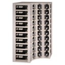 Eckmodul Holz K30 - 40 Flaschen