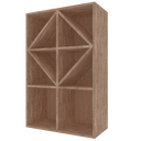 Modulo Legno K534 - 70 bottiglie