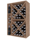 Modulo Legno K536 - 66 bottiglie