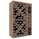 Wood Module K537 - 66 bottles