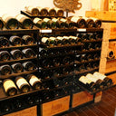 Modulo Steel 312 Portabottiglie in Acciaio