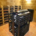 Modulo Steel 312 Portabottiglie in Acciaio