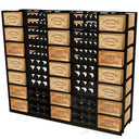 Modulo Steel 468 Portabottiglie in Acciaio