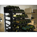 Modulo Steel 62 Portabottiglie in Acciaio