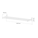 Orizon 1/3 - 9 Bottiglie - Portabottiglie in acciaio