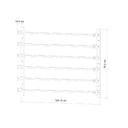 Orizon 6/1 - 18 Bottiglie -  Portabottiglie in acciaio