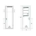 PC15 - Climatizzatore Monoblocco con porta isolante - Raffreddamento fino a 15 m3