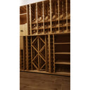 Houten module wand - 324 flessen