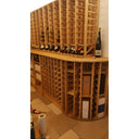 Houten module wand - 357 flessen