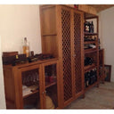 Houten muur in Puglia