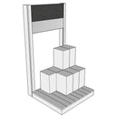 Portabottiglie in Legno Mobili