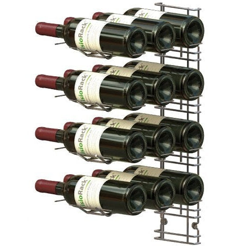 PlanWall 4x3 Bottle rack in Steel