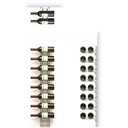 PlanWall 8x2 Flessenrek van Staal