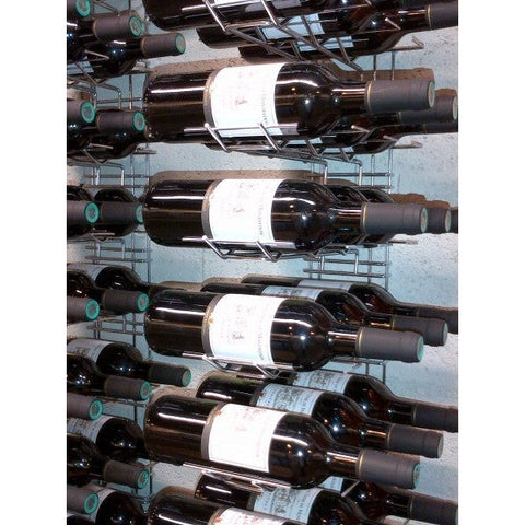 Portabotellas Sostenedor de botella 8x2 en acero