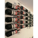 Plexy Wine 10 Sostenedor de botella de plexiglás