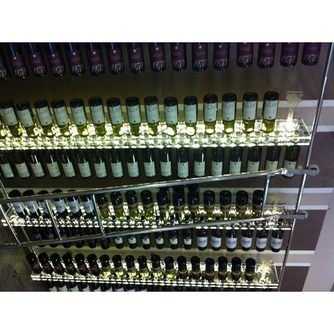 Plexy Wine 10 Portabottiglie in Plexiglass