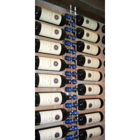 Plexy Wine 18 Sostenedor de botella de plexiglás