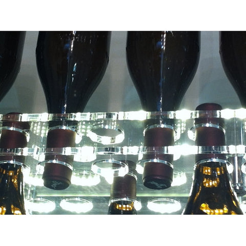 Plexy Wine Plus 114 Sostenedor de botella de plexiglás